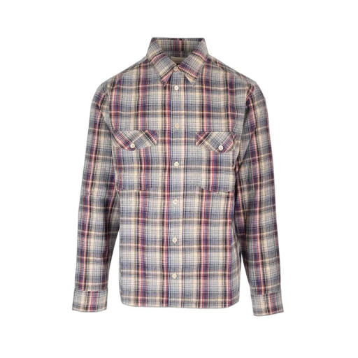 Isabel Marant Checked Long-Sleeved Shirt