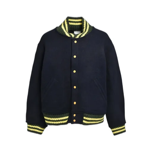 St. Maclaren Univ. Varsity Jacket Aged / Aged Nvy×Yel