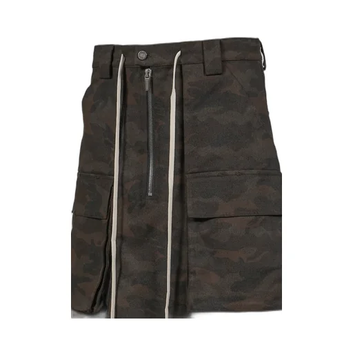 Night Camo Cargo Skirt / D.Camo