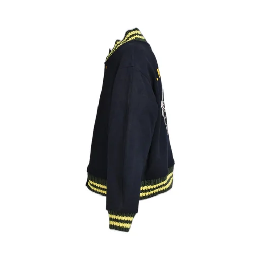 St. Maclaren Univ. Varsity Jacket Aged / Aged Nvy×Yel