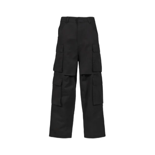 Rave Cargo Pants / Washed Black