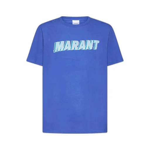 Isabel Marant Logo Printed Crewneck T-Shirt