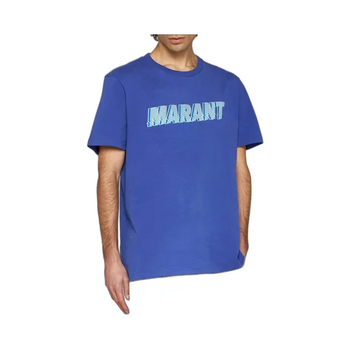 Isabel Marant Logo Printed Crewneck T-Shirt