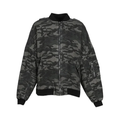 Camo Bomber Jacket / Woodlan Camo