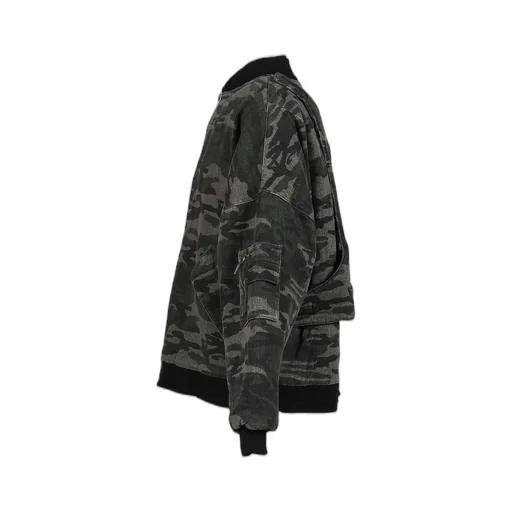 Camo Bomber Jacket / Woodlan Camo