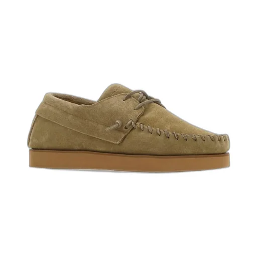 Isabel Marant Stitch Detailed Lace-Up Sneakers
