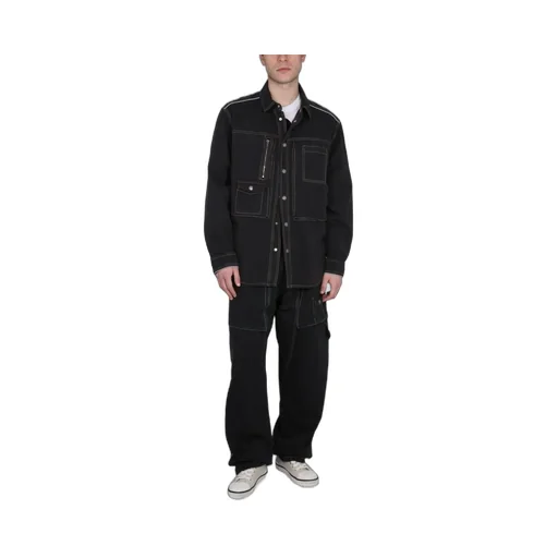 Isabel Marant Paciane Straight-Leg Parker Pants