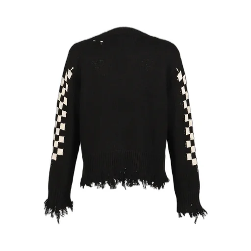 Checker Knit / Black