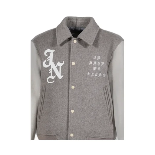 Jn Varsity Jacket / Dust