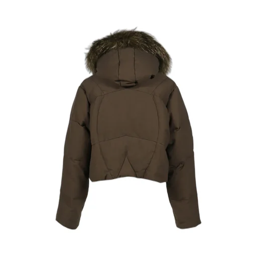 Slide Fur Down Jacket / Dust