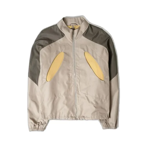 J.L - A.L Aperture Panelled Zip-Up Jacket