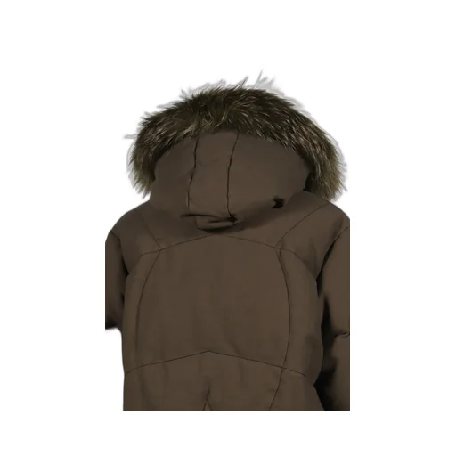 Slide Fur Down Jacket / Dust