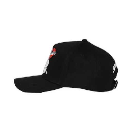 Embroidered Baseball Caps / Nero