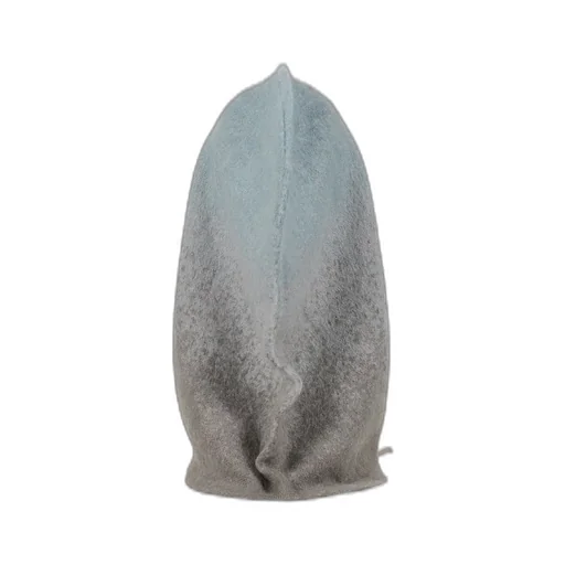 Mohair Knit Hood Balaclava / Blu Gry