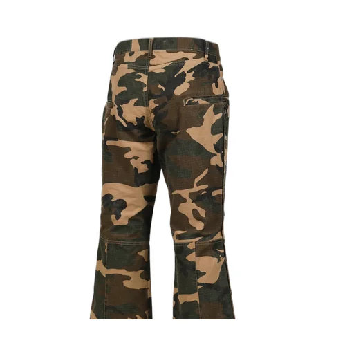 Side Button Pants / Camo