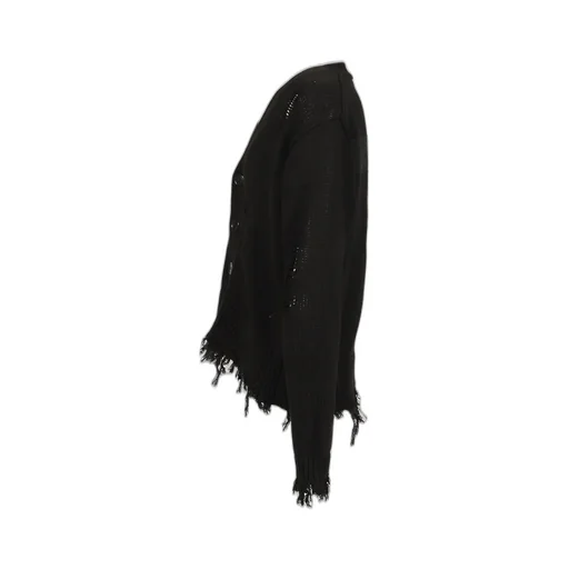 Cross Cardigan / Black