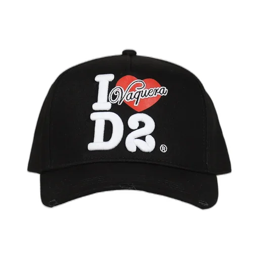 Embroidered Baseball Caps / Nero