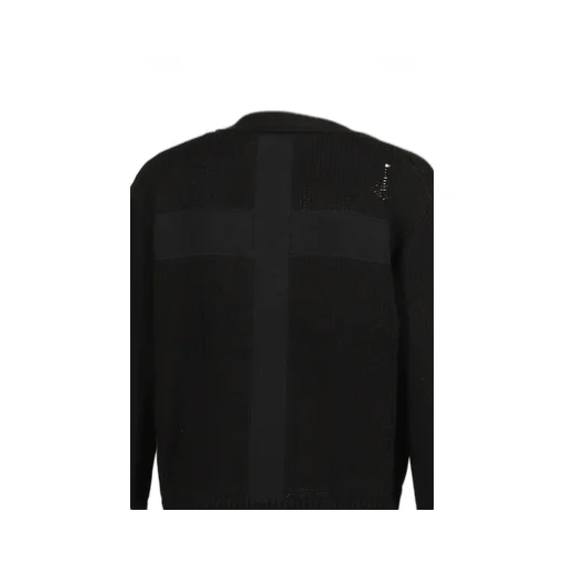 Cross Cardigan / Black