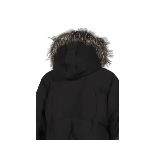 Slide Fur Down Jacket / Black