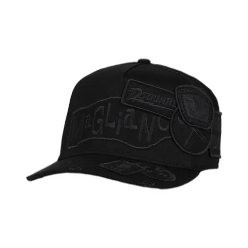 Patch Baseball Caps / Nero