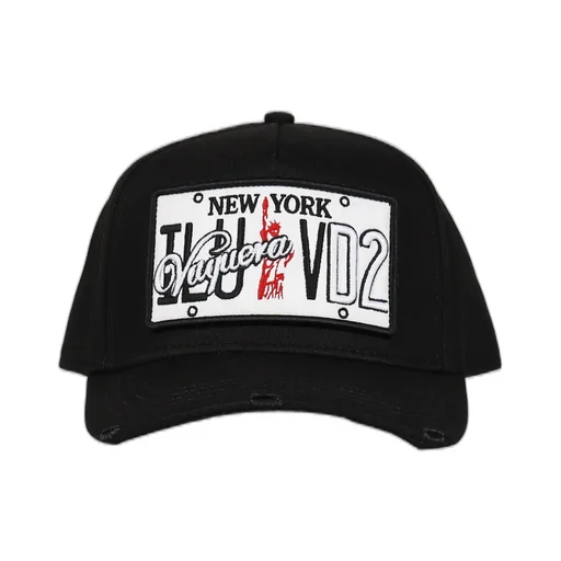 Patch Baseball Caps / Nero