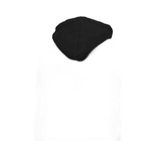 Relax Fit Zipped Hoodie / Black