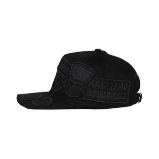 Patch Baseball Caps / Nero