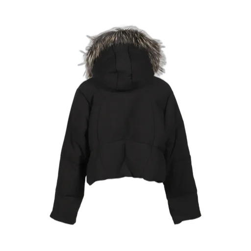Slide Fur Down Jacket / Black