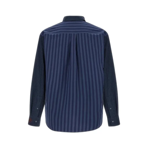 Jw Anderson Patchwork Striped Shirt