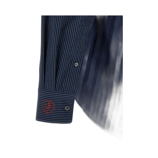 Jw Anderson Patchwork Striped Shirt
