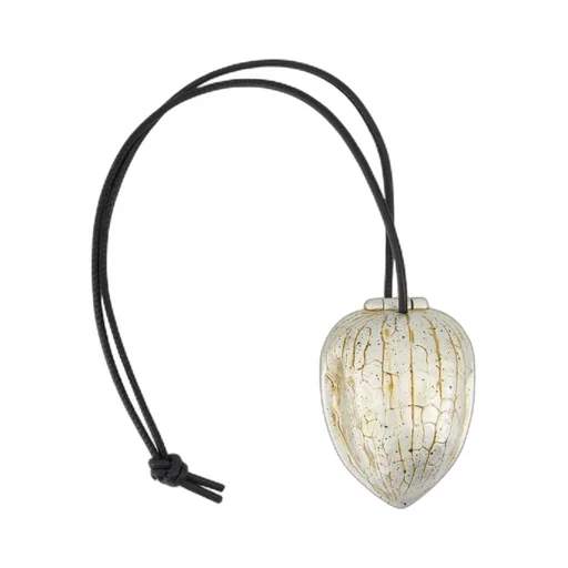Jw Anderson Walnut Charm Keyring