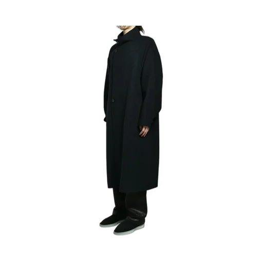 Highneck Coat / Charcoal