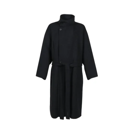 Highneck Coat / Charcoal
