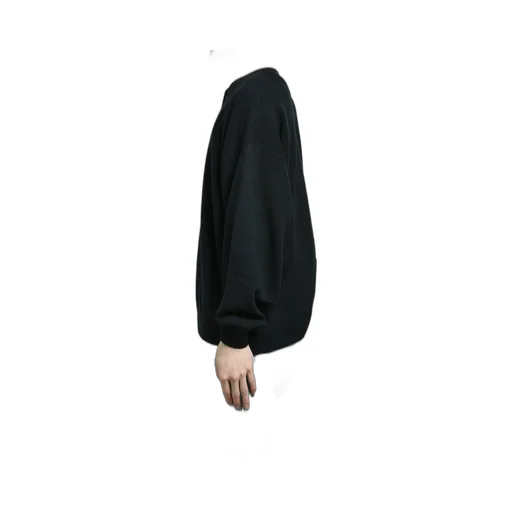 Henley Sweater / Black