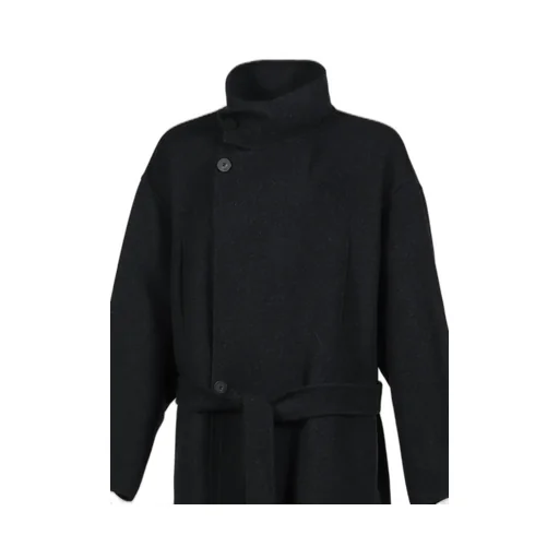 Highneck Coat / Charcoal