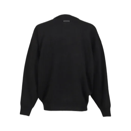 Henley Sweater / Black