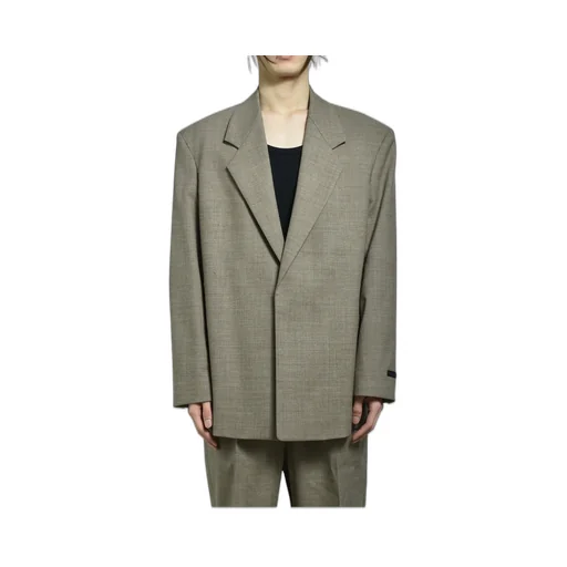 Single Breasted Blazer / Dune Pearl