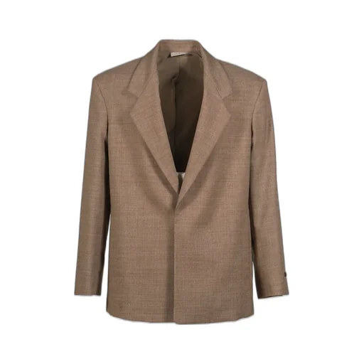 Single Breasted Blazer / Dune Pearl