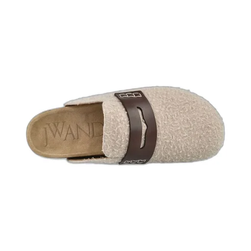 Jw Anderson Slip-On Shearling Mules