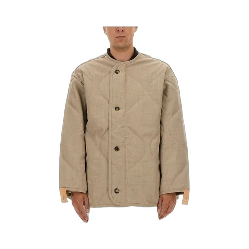 Jw Anderson Quilted Button-Up Jacket