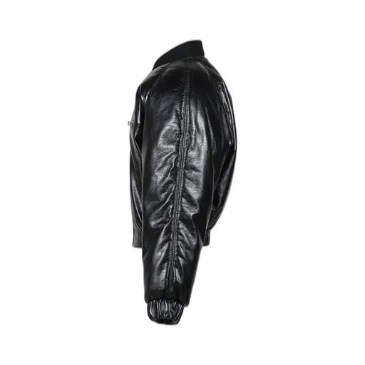 Grainy Faux Leather / Black