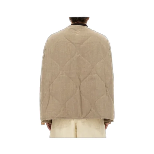 Jw Anderson Quilted Button-Up Jacket