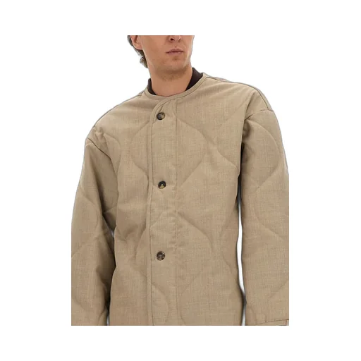 Jw Anderson Quilted Button-Up Jacket