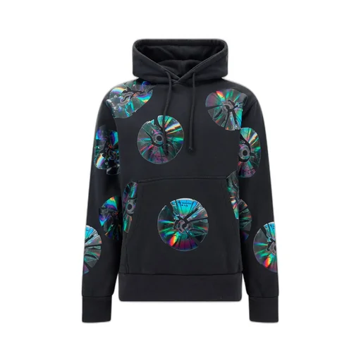 Jw Anderson Smashed Disc Drawstring Hoodie