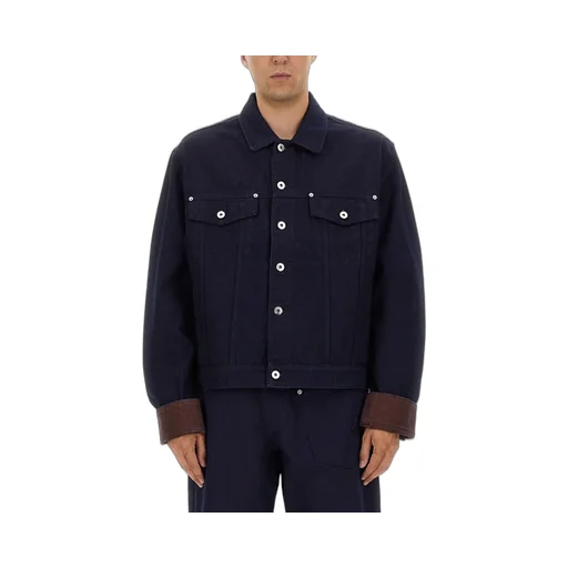 Jw Anderson Turn-Up Cuff Denim Jacket