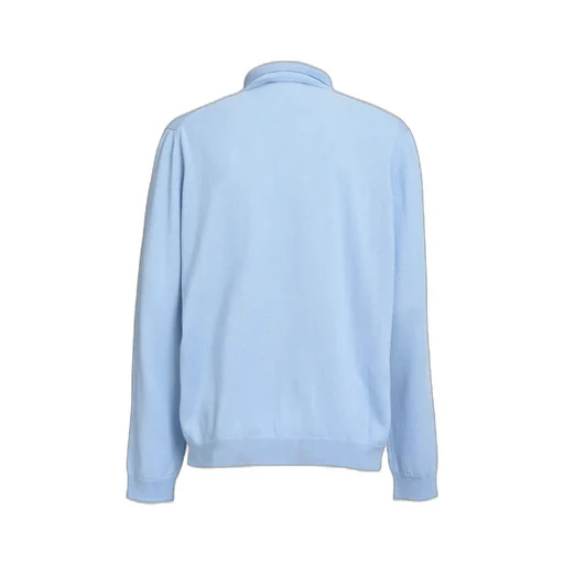 Frankie Button Down Polo / Baby Blu