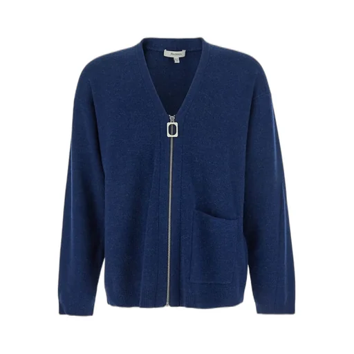 Jw Anderson V-Neck Zip-Up Cardigan
