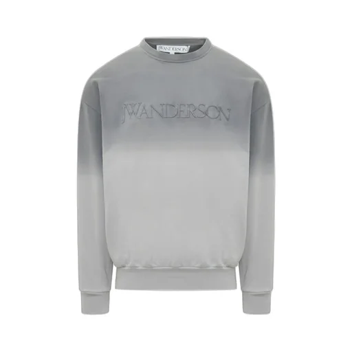 Jw Anderson Logo-Embroidered Gradient Sweatshirt