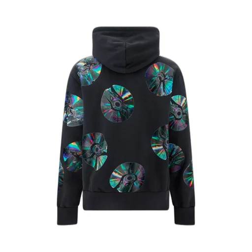 Jw Anderson Smashed Disc Drawstring Hoodie