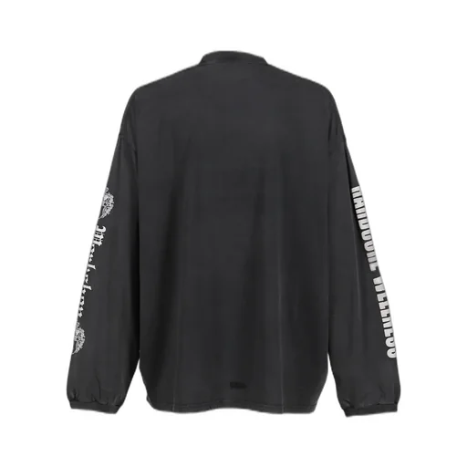 Hardcore Wellness Oversized Longsleeve / Blk